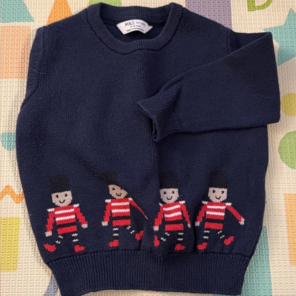 M&S Toddler Sweater sz 12-18m